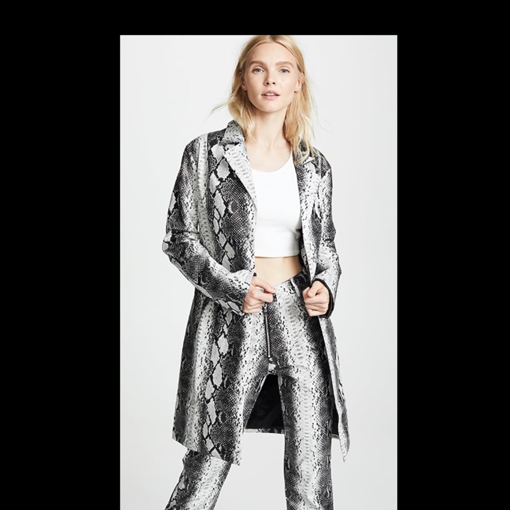 I.AM.GIA Snakeskin Jacket